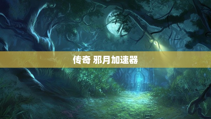 传奇 邪月加速器