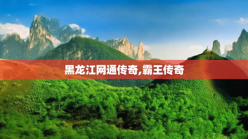 黑龙江网通传奇,霸王传奇