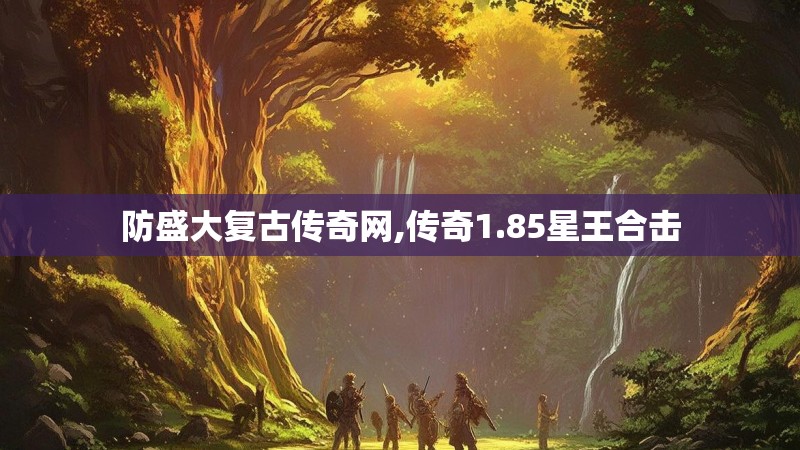 防盛大复古传奇网,传奇1.85星王合击
