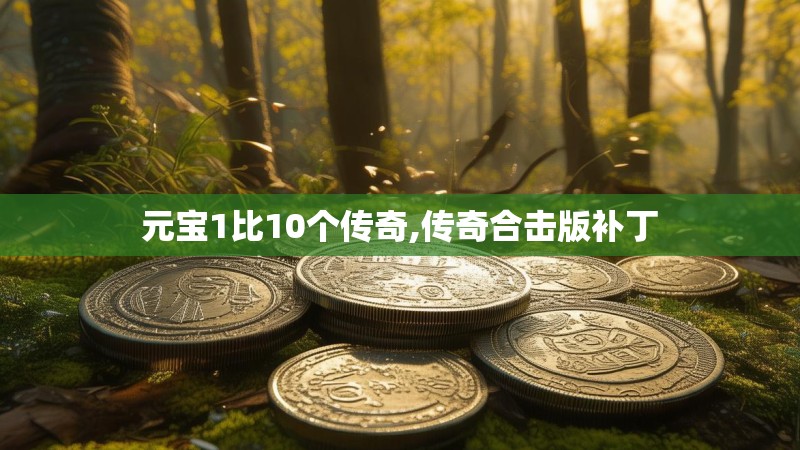 元宝1比10个传奇,传奇合击版补丁