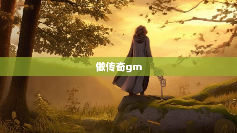 做传奇gm