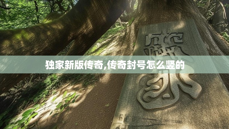 独家新版传奇,传奇封号怎么竖的