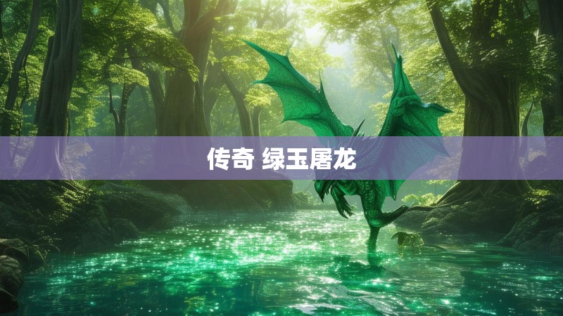 传奇 绿玉屠龙