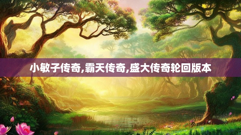 小敏子传奇,霸天传奇,盛大传奇轮回版本