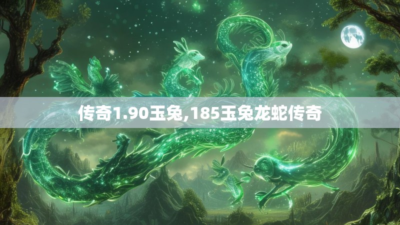传奇1.90玉兔,185玉兔龙蛇传奇