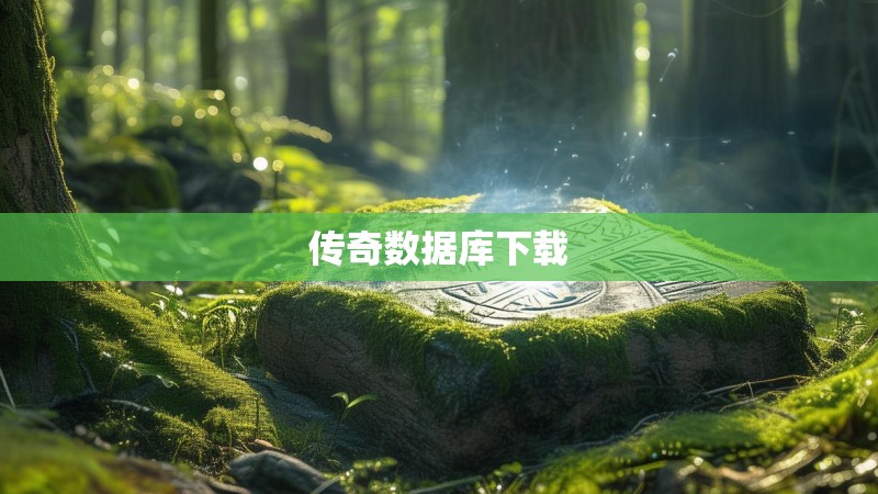传奇数据库下载