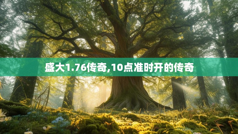 盛大1.76传奇,10点准时开的传奇
