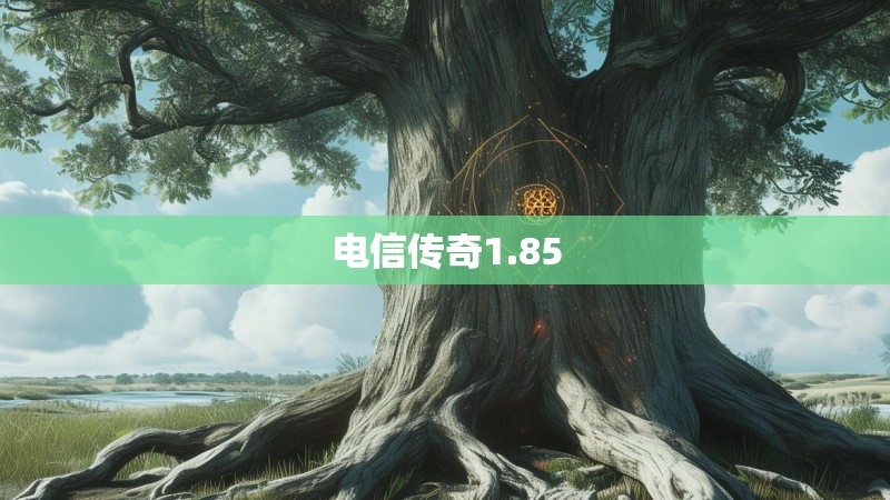 电信传奇1.85