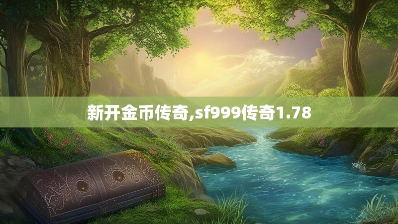 新开金币传奇,sf999传奇1.78