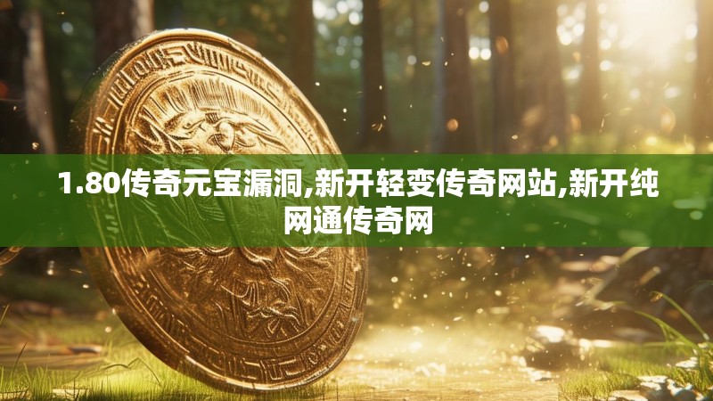1.80传奇元宝漏洞,新开轻变传奇网站,新开纯网通传奇网