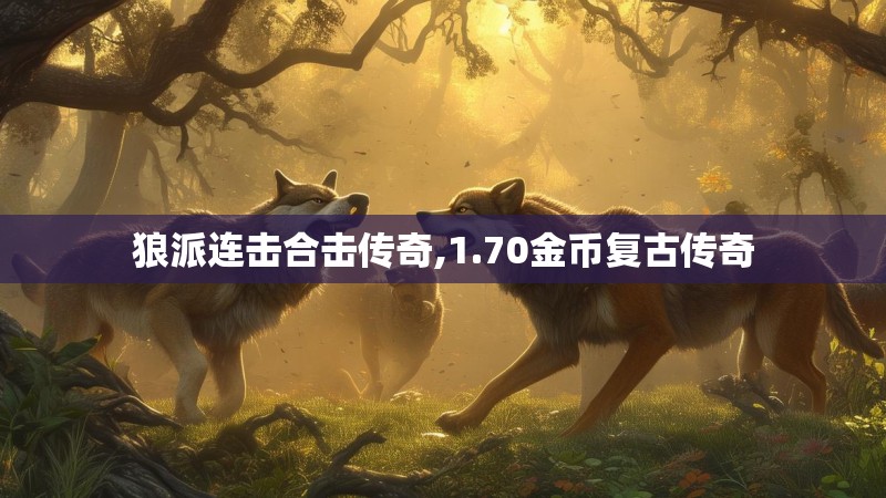 狼派连击合击传奇,1.70金币复古传奇