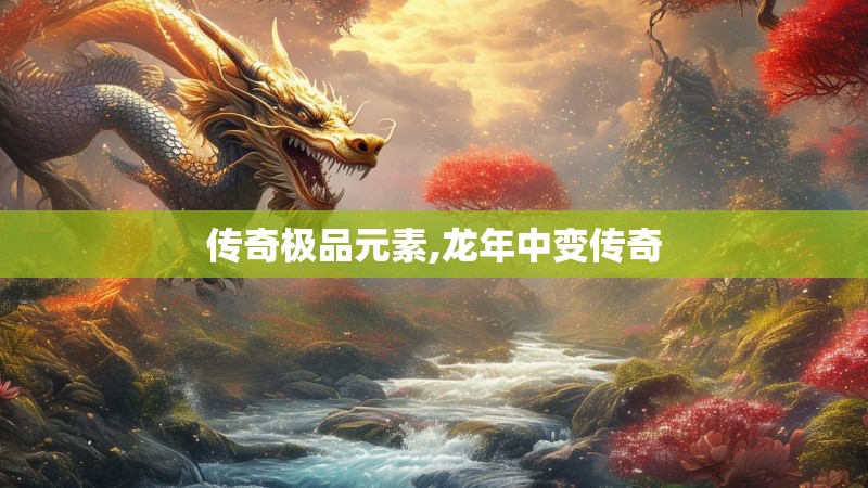 传奇极品元素,龙年中变传奇