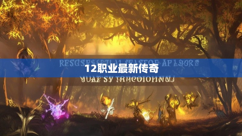 12职业最新传奇