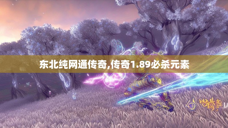 东北纯网通传奇,传奇1.89必杀元素
