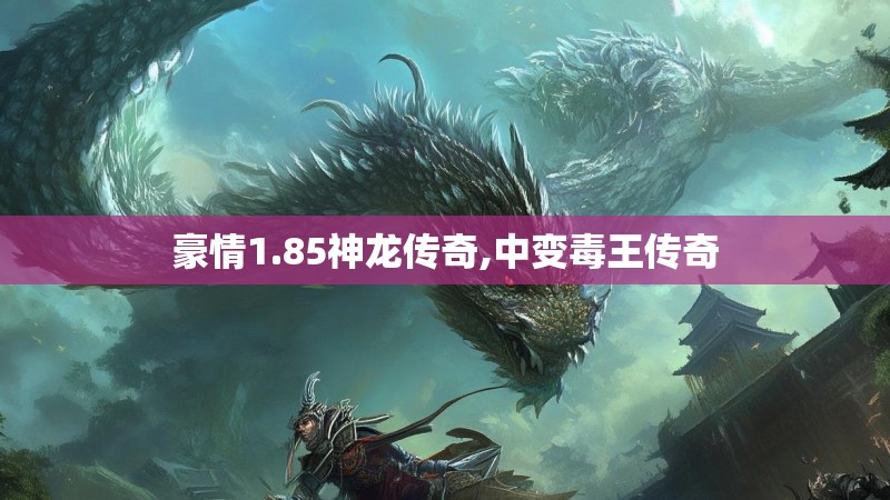 豪情1.85神龙传奇,中变毒王传奇