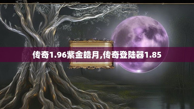 传奇1.96紫金皓月,传奇登陆器1.85