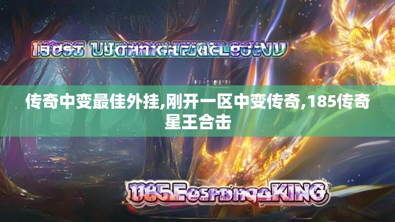 传奇中变最佳外挂,刚开一区中变传奇,185传奇星王合击