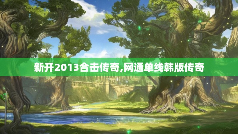 新开2013合击传奇,网通单线韩版传奇