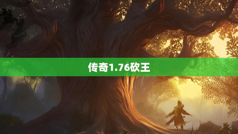 传奇1.76砍王