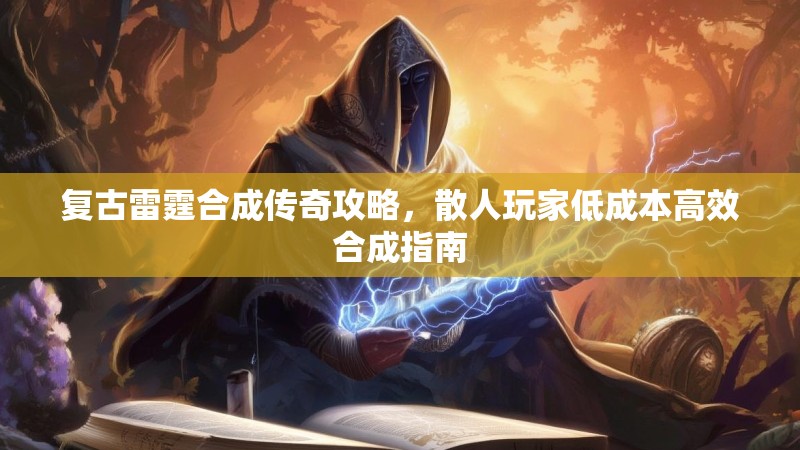 复古雷霆合成传奇攻略，散人玩家低成本高效合成指南
