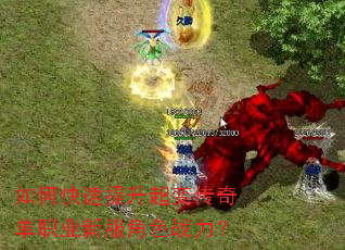 如何快速提升超变传奇单职业新服角色战力？