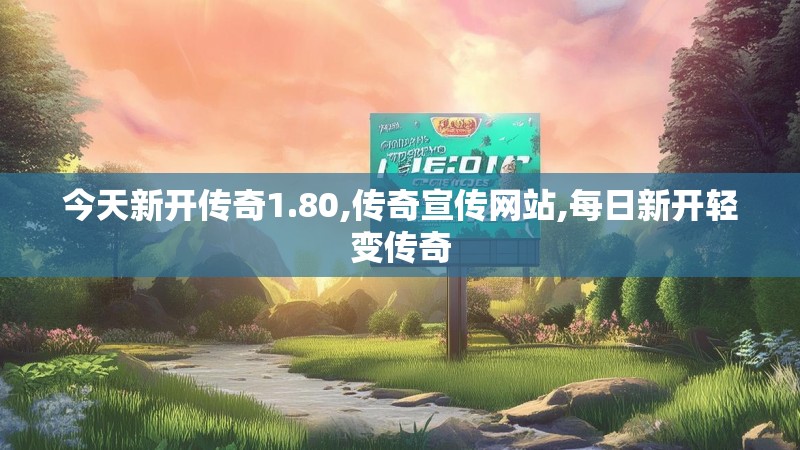 今天新开传奇1.80,传奇宣传网站,每日新开轻变传奇
