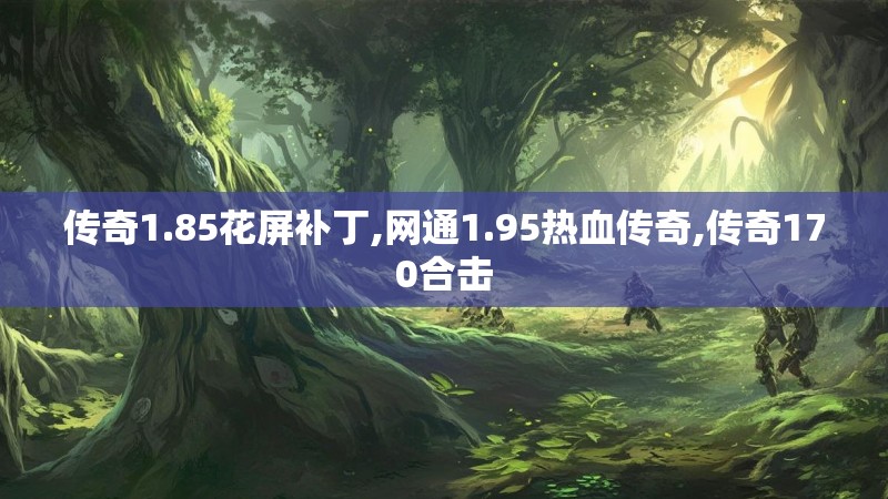 传奇1.85花屏补丁,网通1.95热血传奇,传奇170合击