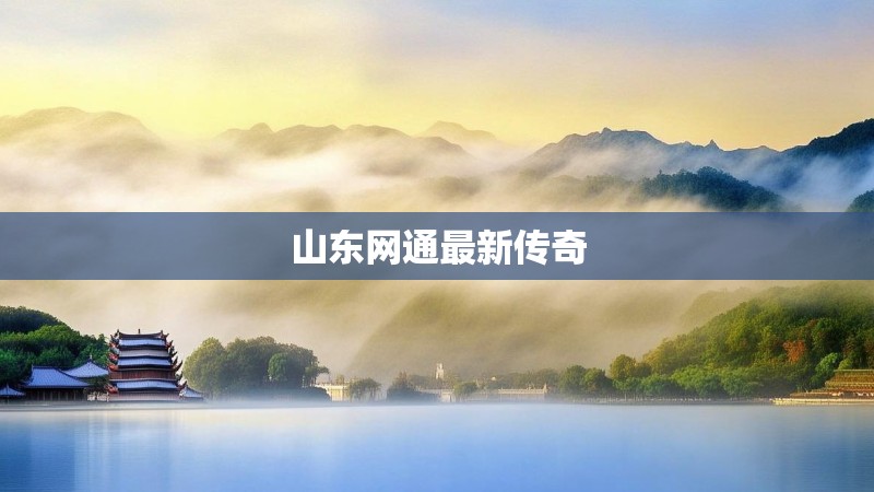 山东网通最新传奇