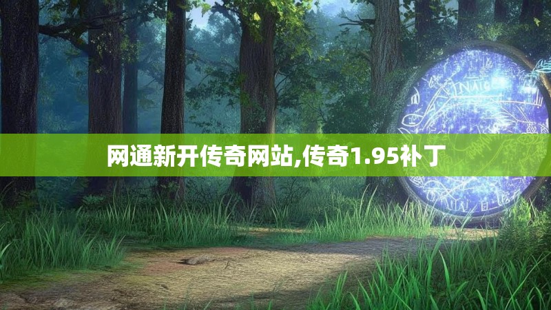 网通新开传奇网站,传奇1.95补丁