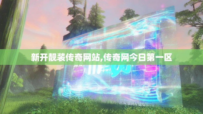 新开靓装传奇网站,传奇网今日第一区