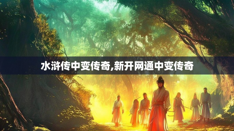 水浒传中变传奇,新开网通中变传奇