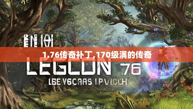 1.76传奇补丁,170级满的传奇
