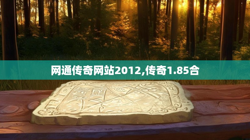 网通传奇网站2012,传奇1.85合