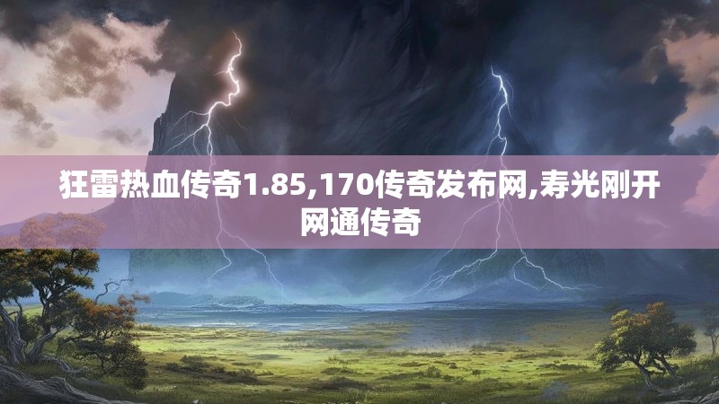 狂雷热血传奇1.85,170传奇发布网,寿光刚开网通传奇