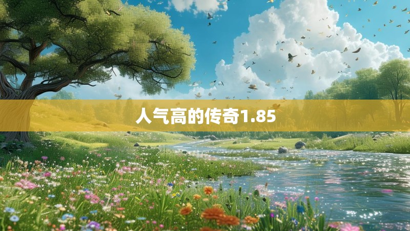 人气高的传奇1.85