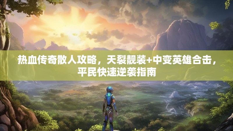 热血传奇散人攻略，天裂靓装+中变英雄合击，平民快速逆袭指南