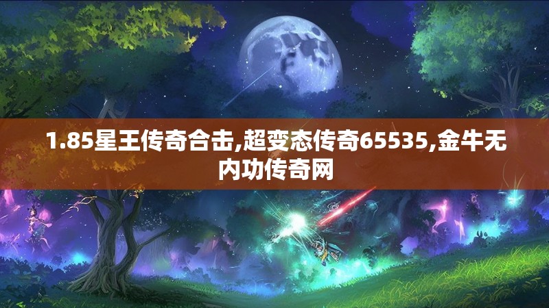 1.85星王传奇合击,超变态传奇65535,金牛无内功传奇网