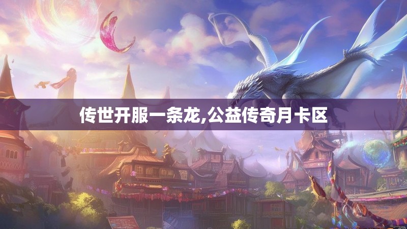 传世开服一条龙,公益传奇月卡区