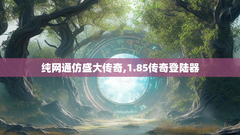 纯网通仿盛大传奇,1.85传奇登陆器