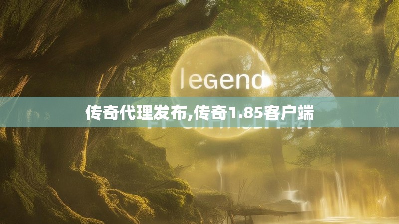 传奇代理发布,传奇1.85客户端