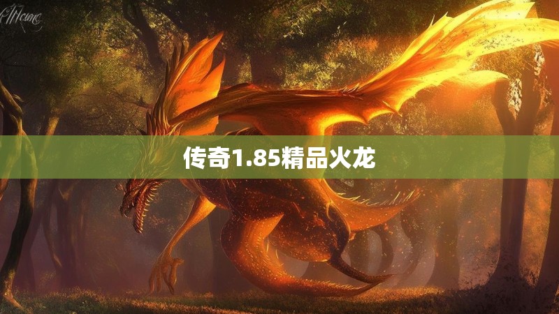 传奇1.85精品火龙