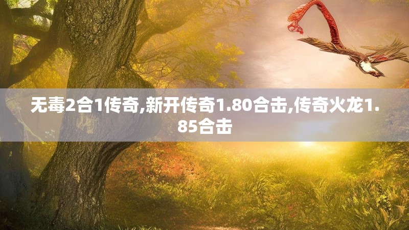 无毒2合1传奇,新开传奇1.80合击,传奇火龙1.85合击