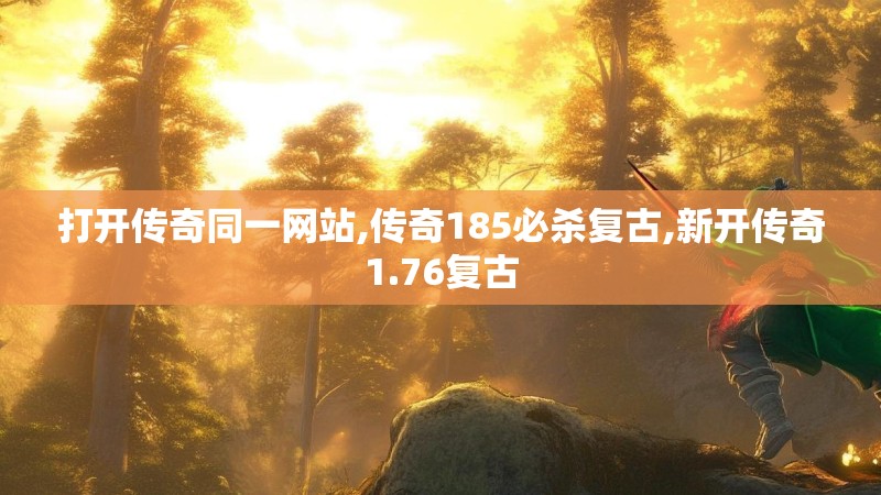 打开传奇同一网站,传奇185必杀复古,新开传奇1.76复古