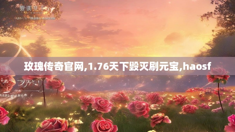 玫瑰传奇官网,1.76天下毁灭刷元宝,haosf