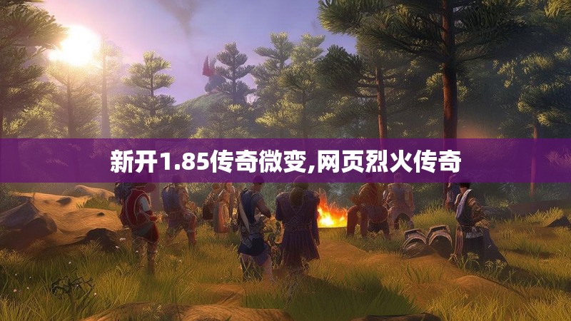 新开1.85传奇微变,网页烈火传奇