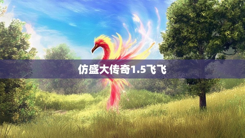 仿盛大传奇1.5飞飞