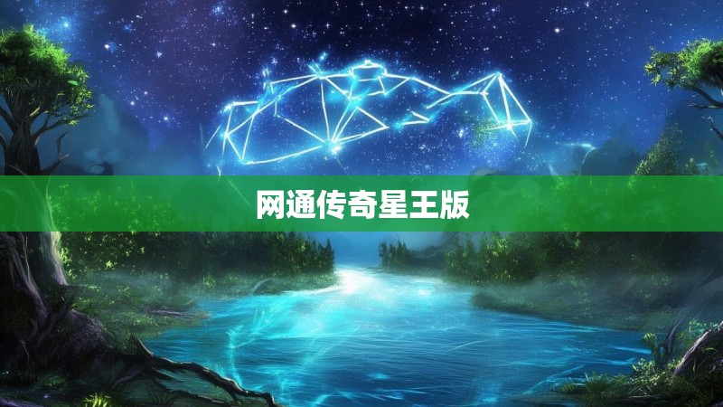 网通传奇星王版