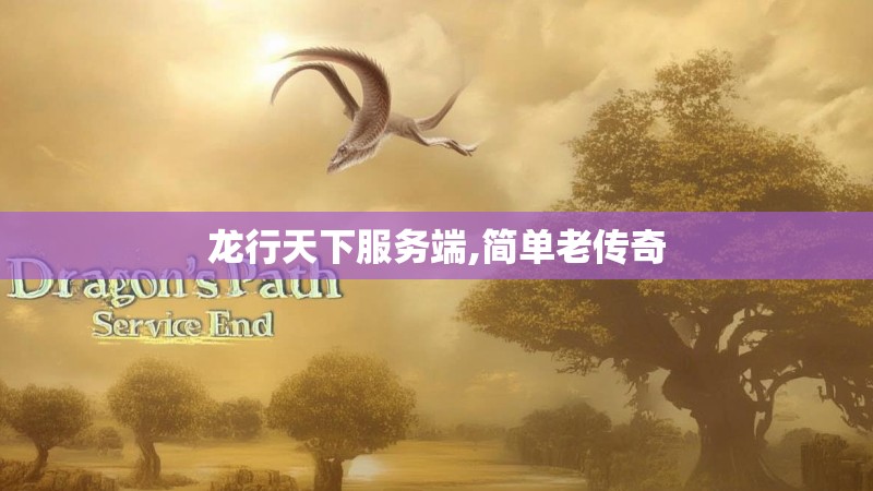 龙行天下服务端,简单老传奇