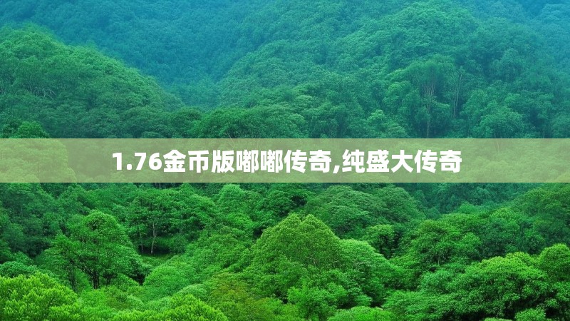 1.76金币版嘟嘟传奇,纯盛大传奇