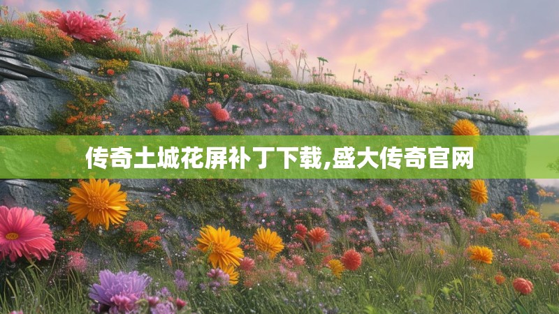 传奇土城花屏补丁下载,盛大传奇官网